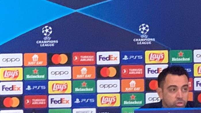 Barça, Xavi: "L'Inter con la Roma meritava di vincere, ma per noi domani è importantissima. Non possiamo sbagliare"