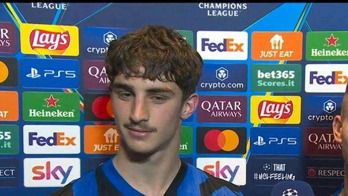 Cocchi a Sky: "L'esordio in Champions un'emozione indescrivibile. Mi ispiro a Dimarco, è il migliore al mondo"