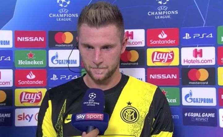 Skriniar: "Nel primo tempo abbiamo dormito, non si può esordire così in Champions"