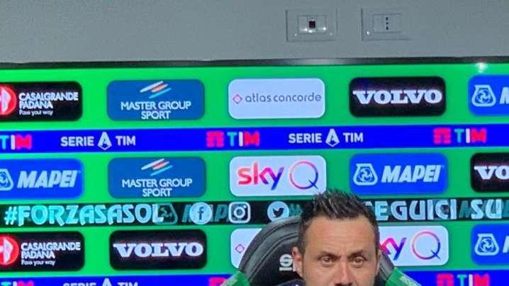Sassuolo, De Zerbi in conferenza: "Il 4-4 sarebbe stato meritato. Buttiamo via il talento, se non mettiamo tutto"