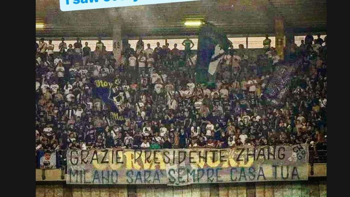 La Curva Nord a Zhang: "Milano sarà sempre casa tua". La risposta social di Steven