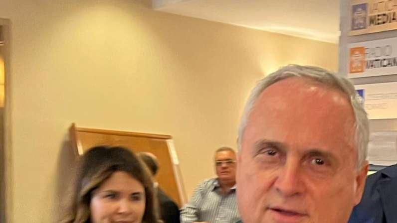 Lazio, Lotito: "L. Alberto porti un club con i soldi. Milinkovic-Savic? Spero in un grande Mondiale come Vecino"