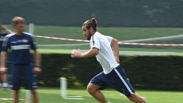 Ultimo allenamento prima della partenza per Kiev 