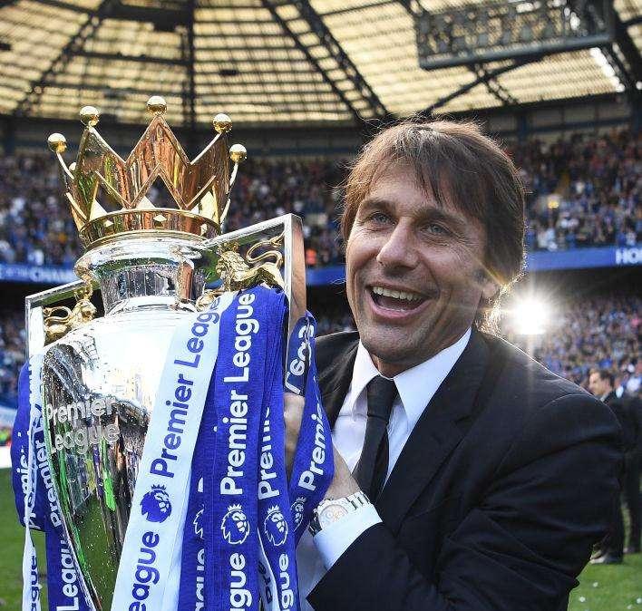 Conte festeggia quattro anni dalla vittoria della Premier League