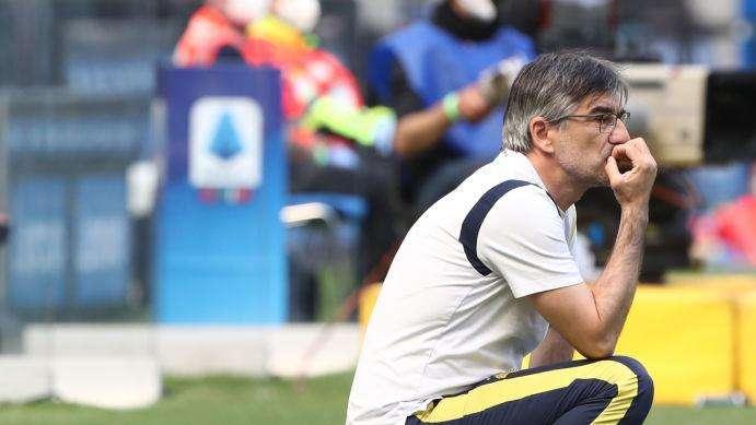 Verona, Juric: "Gol annullato con l'Inter errore grave. E Faraoni protesta poco"