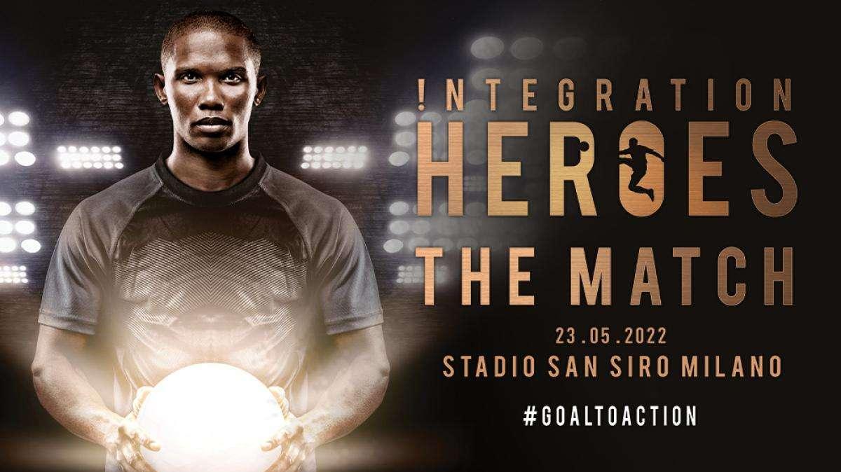 'Integration Heroes Match', anche Ghali e Cattelan alla serata di beneficenza organizzata da Eto'o