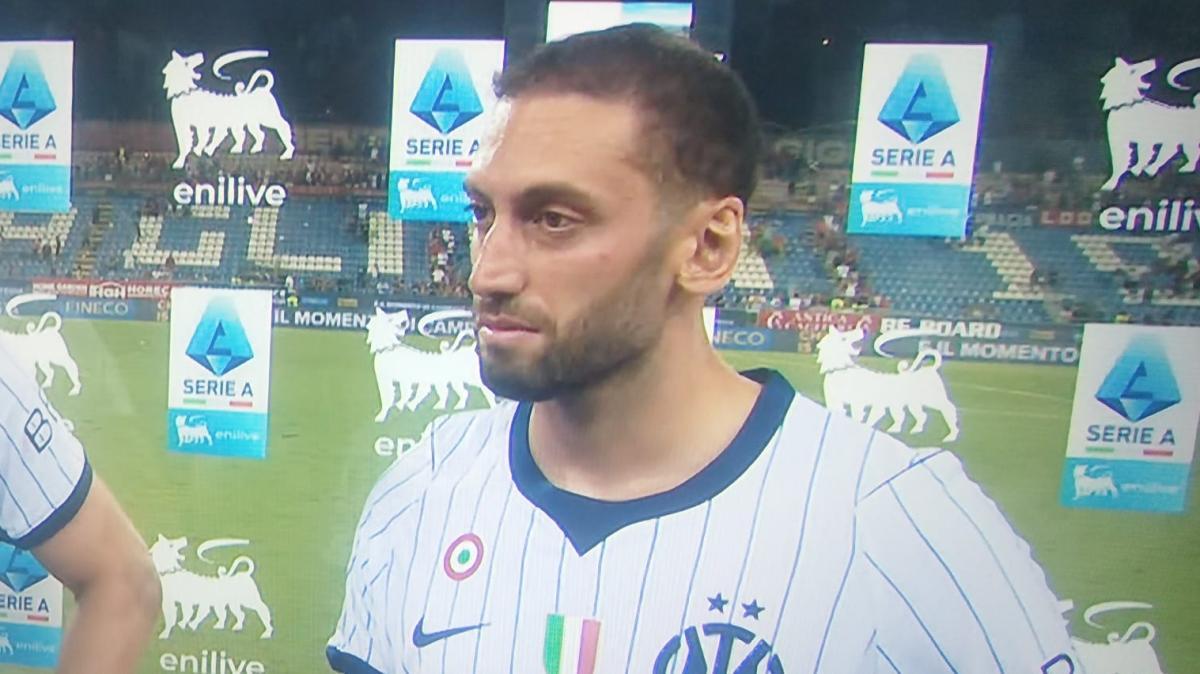 L'MVP Calhanoglu a Sky: "Non è mai facile vincere qui a Cagliari. Do sempre il massimo"