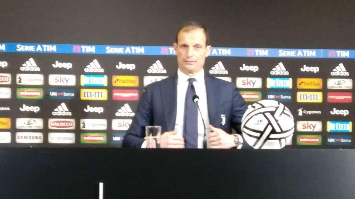 Allegri in conferenza: "Inter a -14? Andiamo avanti per la nostra strada"