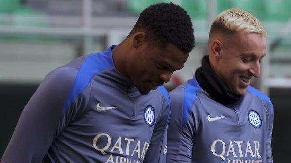 GdS - Dumfries c'è: pronto al debutto mondiale. Migliorano pure Frattesi e Thuram