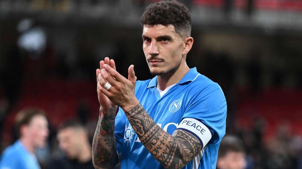 Napoli, Di Lorenzo: "Inter-Roma? Qualche giocatore l'ha vista. Stasera dobbiamo cogliere questa opportunità"