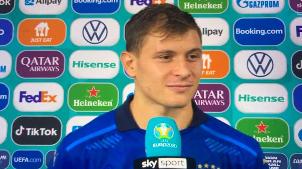Barella a Sky: "Sognavo di giocare con la Nazionale ma sogno anche altre partite e guardo avanti"