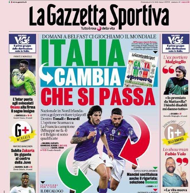 Prima GdS - L'Inter punta agli svincolati: Onana alla firma. Sogno Insigne
