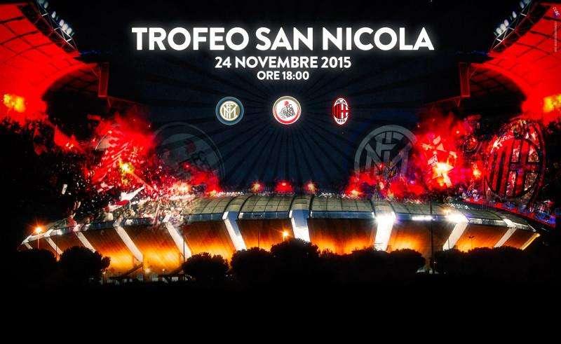 Trofeo San Nicola: il 24/11 triangolare Inter-Milan-Bari