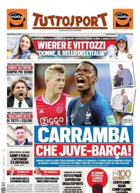 Prima TS - Conte all'Inter, sempre più vicino