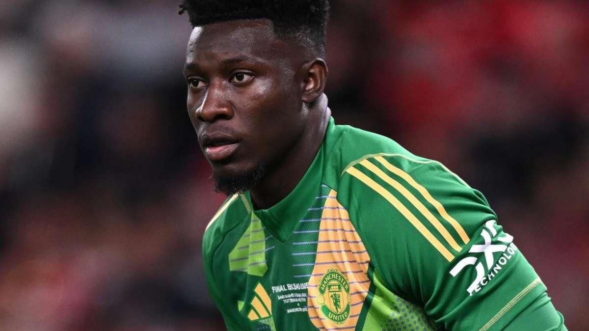 Onana fuori da Manchester United-Arsenal. Amorim: "Non è infortunato"