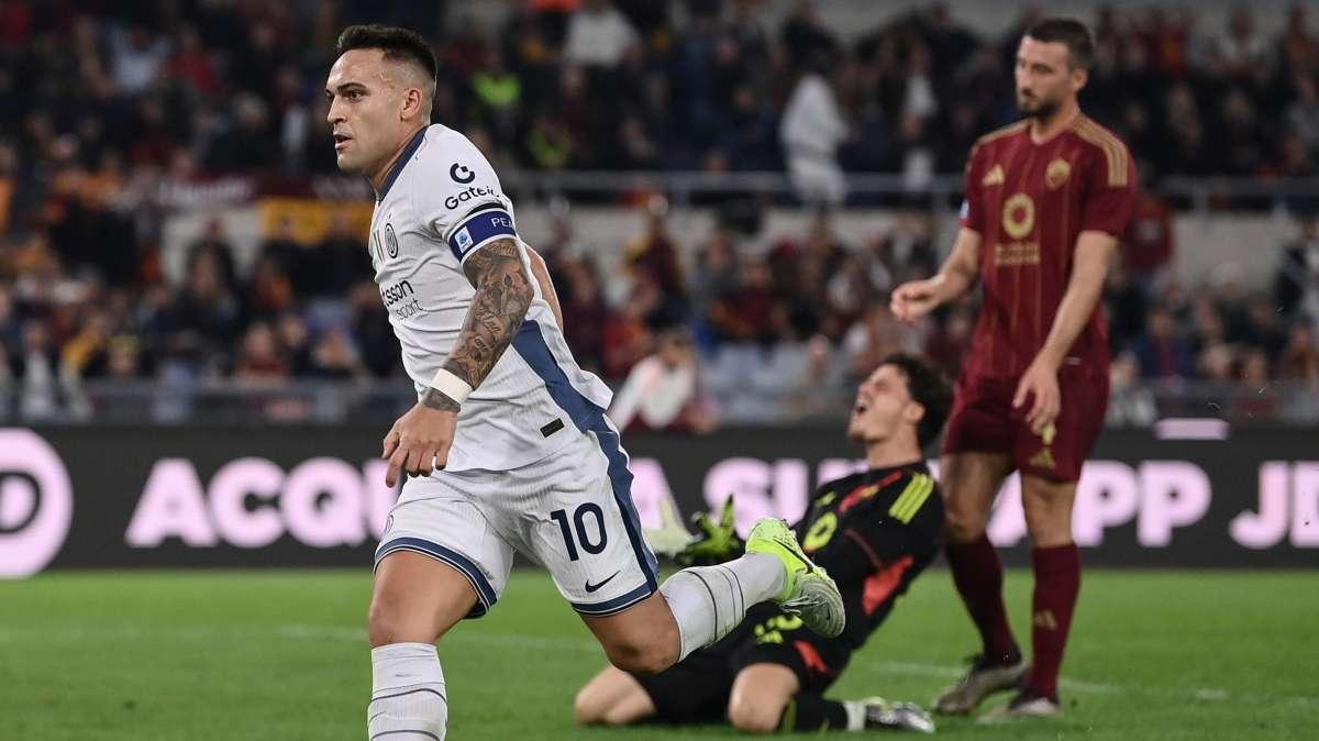 VIDEO - Frattesi sgroppa, Lautaro non perdona: l'Inter batte la Roma 1-0 e sbanca l'Olimpico. Gli highlights 