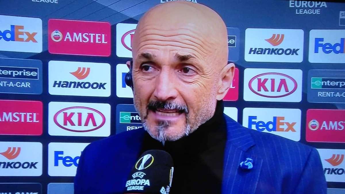 Spalletti: "Alla fine il risultato dell'andata ci ha penalizzati. Paure in vista del derby? Mica ci picchiano"