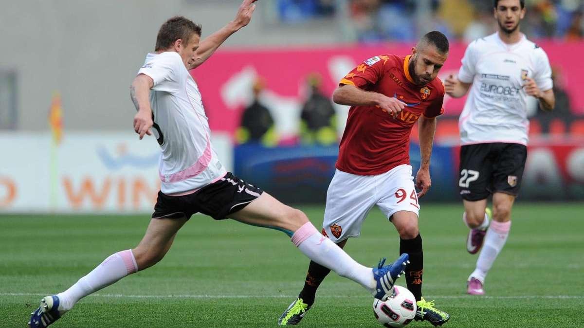 Serie A, l'anticipo: il Palermo passa a Roma 3-2