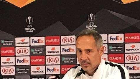 Eintracht, Hütter: "Rebic? Vorremmo tenerlo, ma siamo preparati all'addio"
