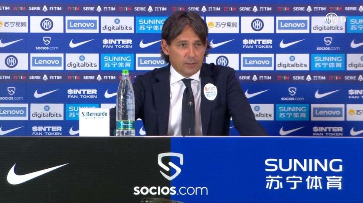 Inzaghi in conferenza: "In settimana vedrò Zhang per la prossima stagione. Speriamo di tenere i migliori"