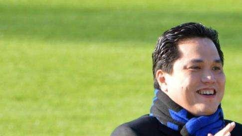 Thohir arriva ad Appiano, nessuna dichiarazione