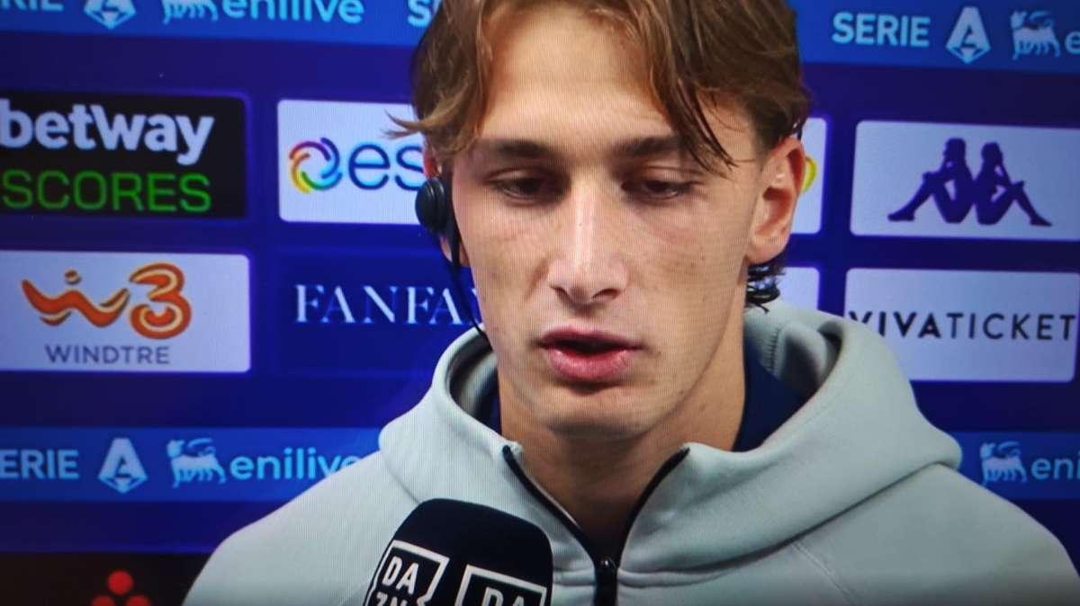 Pio Esposito a DAZN: "Bravo De Gea sull'occasione finale, speriamo che il gol arrivi giovedì"