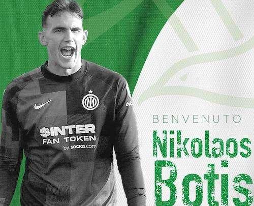 UFFICIALE - Inter, Botis va in prestito al Monopoli fino al 2024 