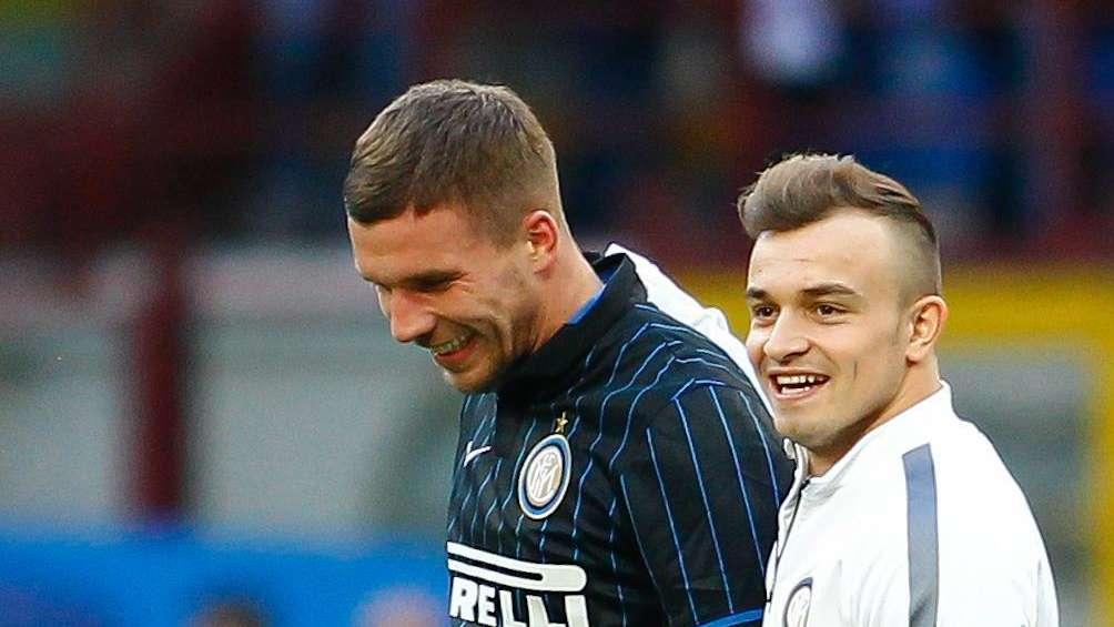 Shaqiri rincuora Podolski: "Tutto può cambiare. Per me l'Inter è perfetta"