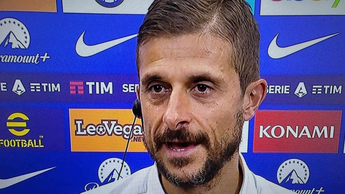 Sassuolo, Dionisi a DAZN: "Grande prestazione di squadra, nel secondo tempo l'Inter è calata e noi cresciuti"