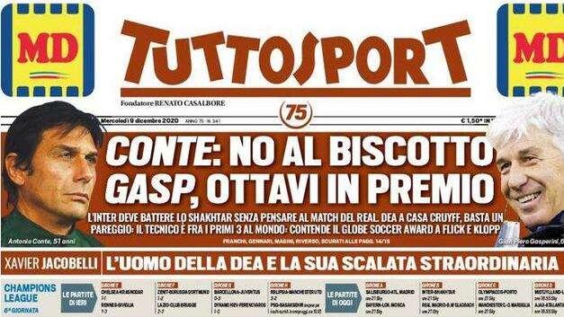 Prima TS - Conte, no al biscotto: battere lo Shakhtar senza pensare al match del Real