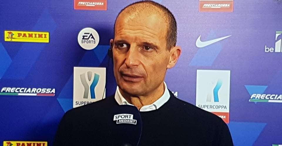 Juve, Allegri: "Ko che brucia, ma sono soddisfatto. Ora rabbia per le prossime"
