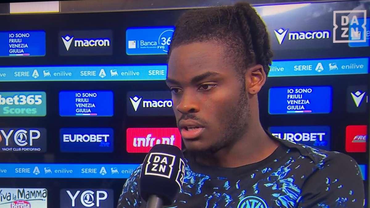 Bisseck a DAZN: "Siamo sul pezzo, vittoria importantissima. Io davanti alla difesa? Magari trequartista"