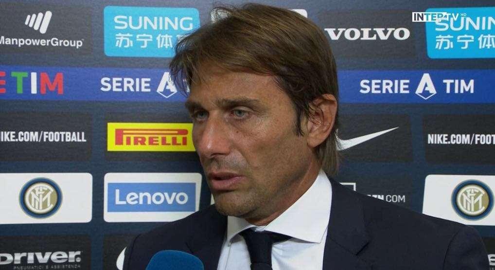 Conte a InterTV: "Le gare vanno chiuse prima. Lukaku? Aveva un problema alla schiena"