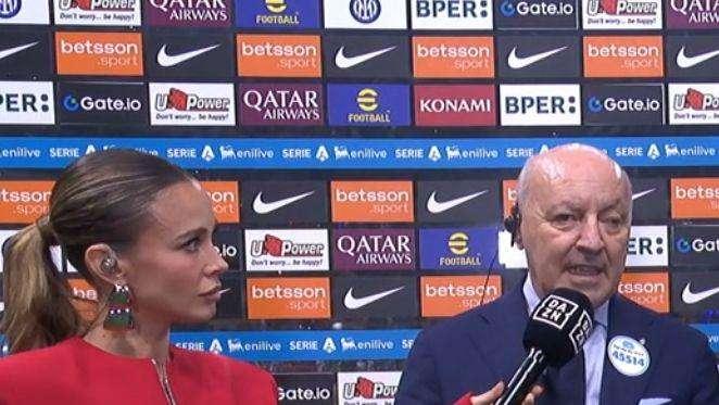 Marotta a DAZN: "Inter-Juve non sarà decisiva per il campionato, ma abbiamo l'obbligo di ottenere il massimo"