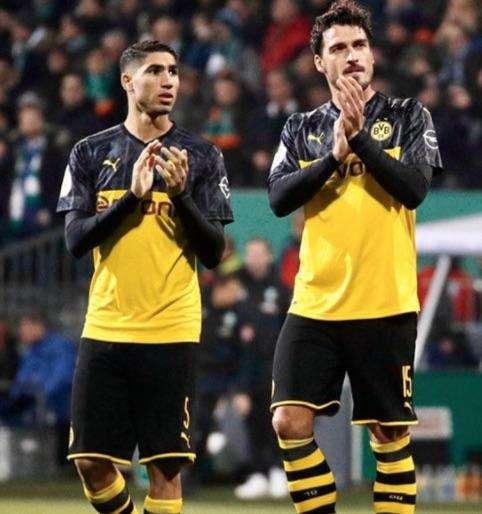 Hakimi neo interista, Hummels: "Buona fortuna e tanti successi per il tuo prossimo capitolo" 