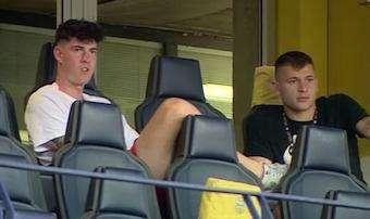 Verona-Inter, tifosi speciali al Bentegodi: ci sono Bastoni e Barella in tribuna 