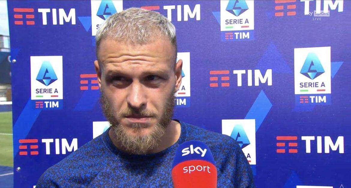 Dimarco a DAZN: "Credo che questo sia il punto più alto della mia carriera. Dedico il gol ad Arnautovic"