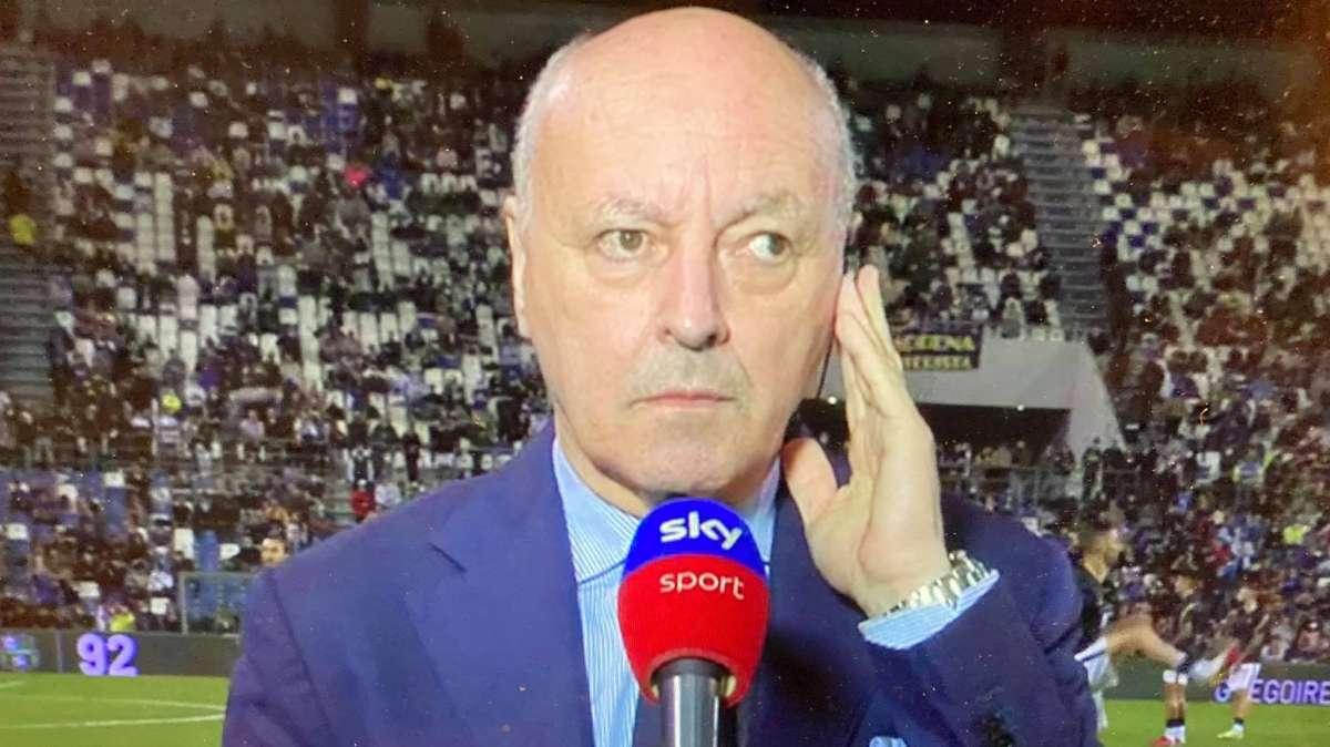 Marotta a Sky: "Rinnovo Brozovic? Alcuni meritano riconoscimento economico"