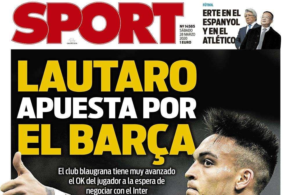 Prima Sport - Lautaro punta sul Barça