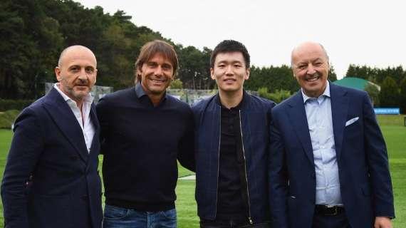 Corsera - Inter, Conte e Marotta vogliono restare. Tutto in mano a Zhang, il contratto in scadenza non è uno scoglio