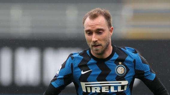 L'Inter vola sempre più in alto in classifica. E anche Eriksen esulta sui social: "Tre punti importanti"