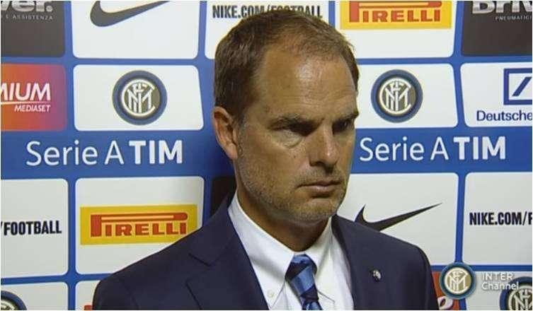 De Boer a IC: "Lavoriamo per vincere. L'Europa League? Ora conta il Cagliari"