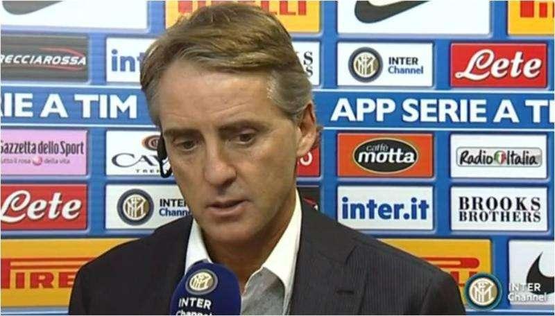 Mancini: "Queste cose succedono solo all'Inter. Rosso a Yuto assurdo"