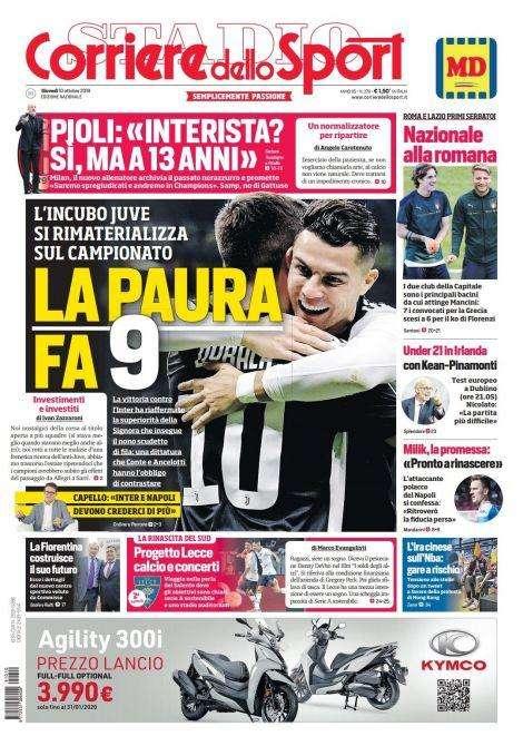 Prima CdS - Conte ha l'obbligo di contrastare la dittatura bianconera