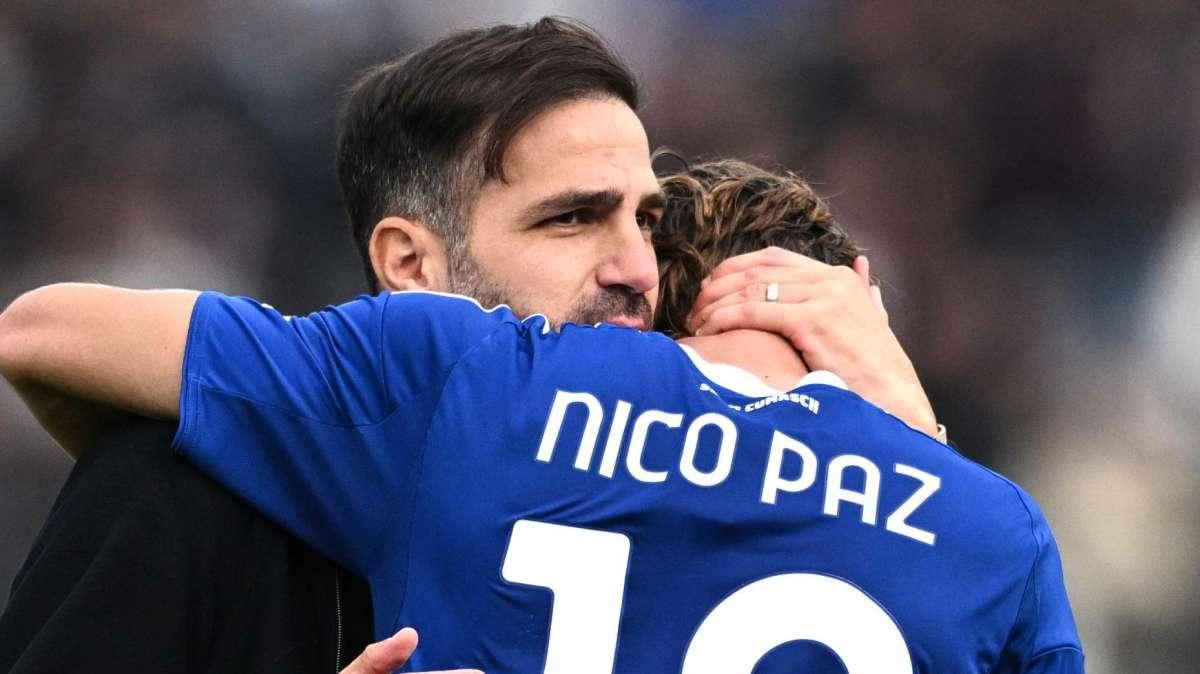 Como, Fabregas: "Su Nico Paz sono tranquillo, parleremo con il Real"