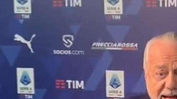 De Laurentiis fiume in piena: "Sky e DAZN non sono competenti, così il calcio morirà"