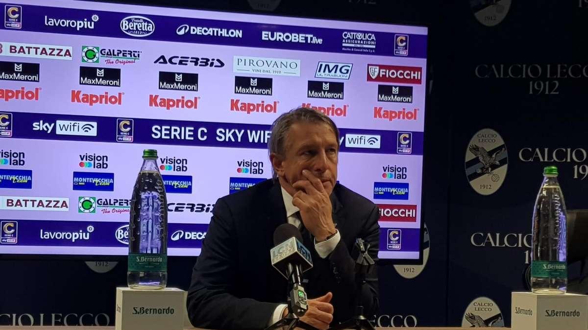 Vecchi in conferenza: "La vittoria sul Lecco una responsabilità maggiore. Baccin in spogliatoio ci ha detto..."