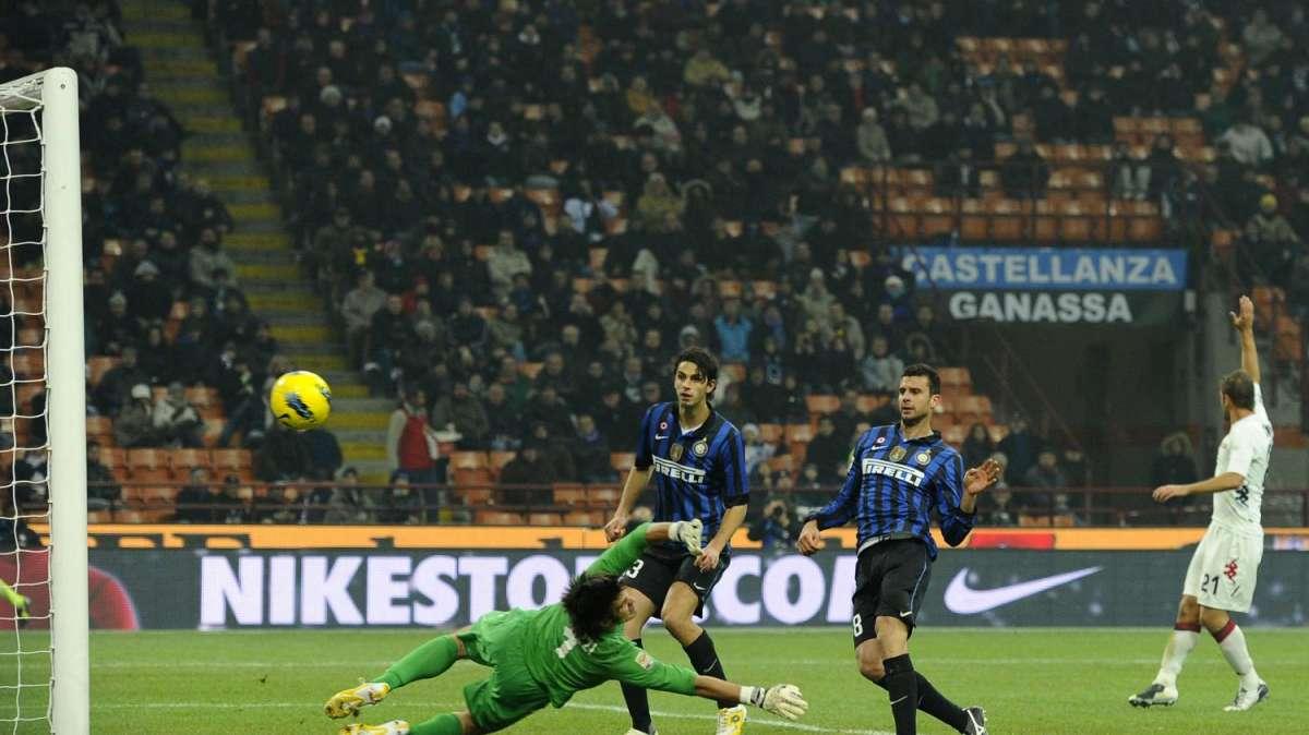 L'azione del gol di Thiago Motta