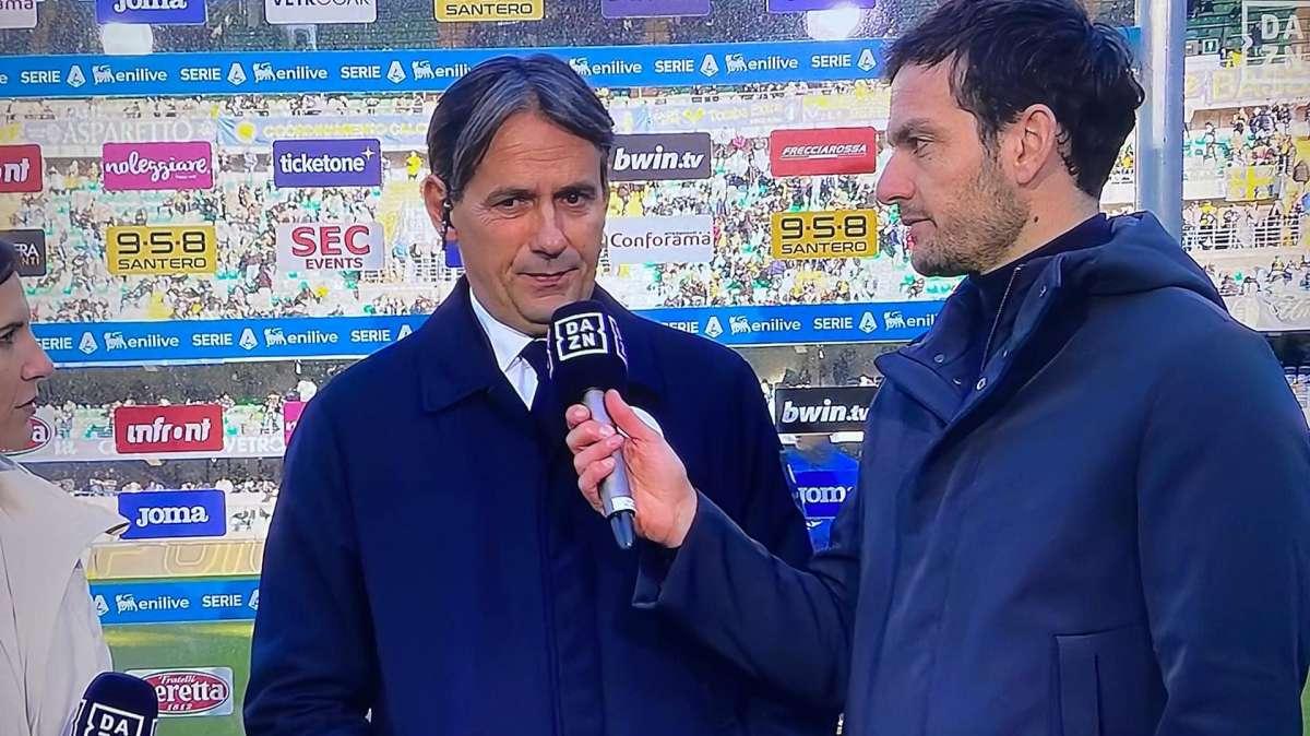 Inzaghi a DAZN: "Correa ha meritato questa chance e se la giocherà al meglio. Credo molto in Asllani"