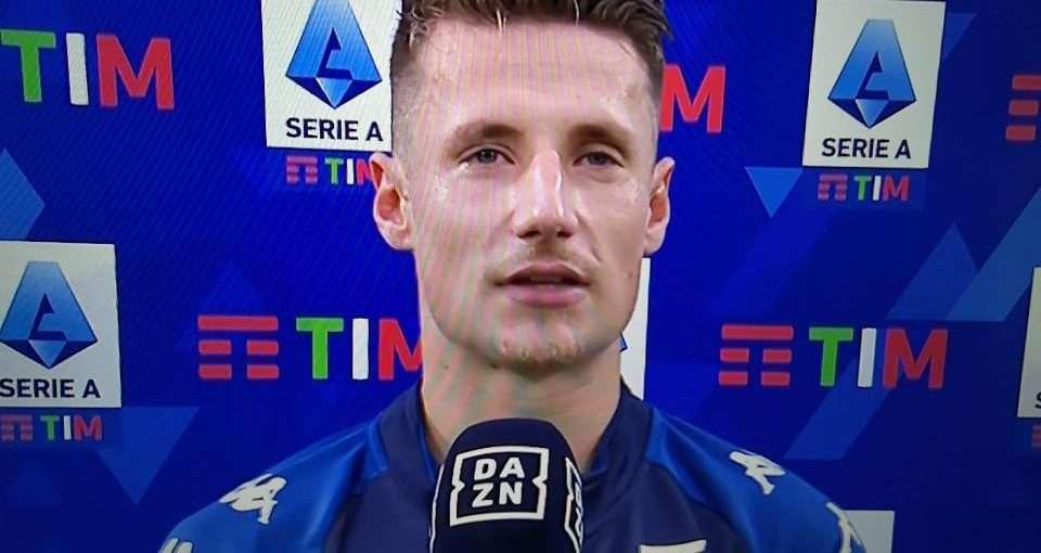 Pinamonti: "Vittoria e 2 gol, giornata perfetta. Il cucchiaio? Ecco perché"